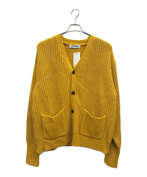 THEOREM（セオレム）THEOREM (セオレム) 厚手カーディガン マスタード サイズ:M 未使用品の古着・服飾アイテム