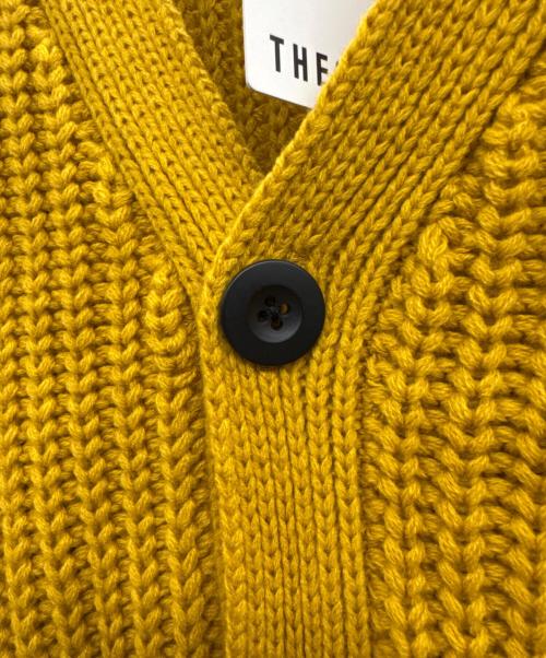 THEOREM（セオレム）THEOREM (セオレム) 厚手カーディガン マスタード サイズ:M 未使用品の古着・服飾アイテム