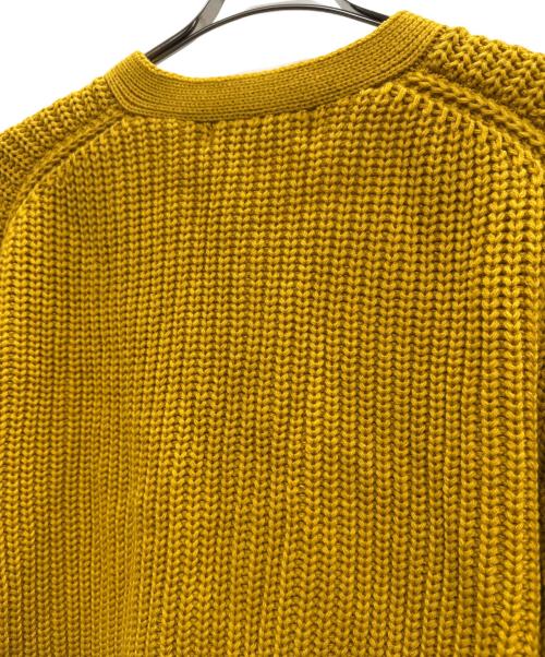 THEOREM（セオレム）THEOREM (セオレム) 厚手カーディガン マスタード サイズ:M 未使用品の古着・服飾アイテム