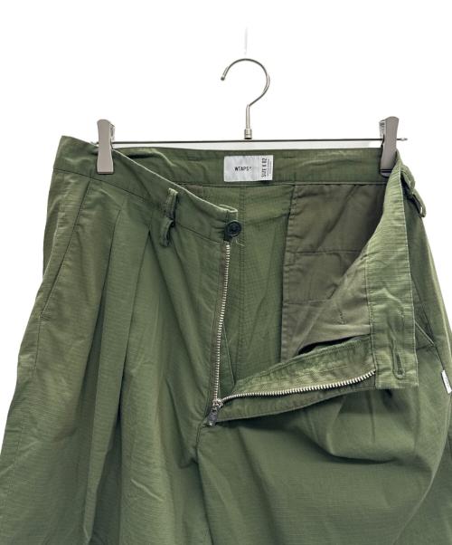 WTAPS（ダブルタップス）WTAPS (ダブルタップス) タックパンツ カーキ サイズ:X02の古着・服飾アイテム