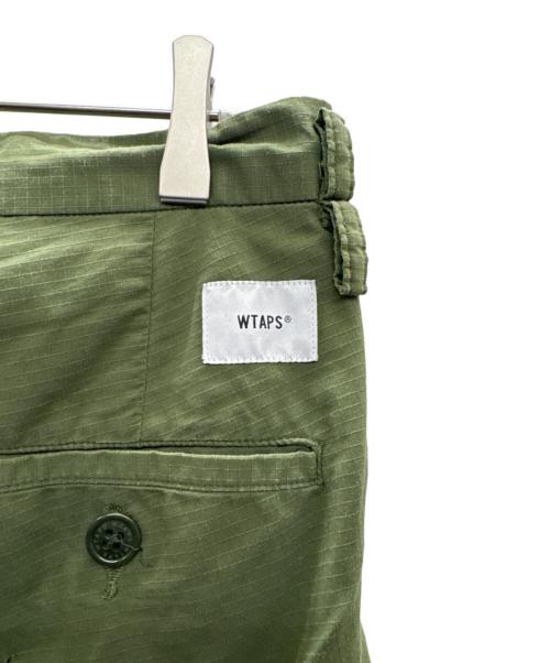 WTAPS（ダブルタップス）WTAPS (ダブルタップス) タックパンツ カーキ サイズ:X02の古着・服飾アイテム