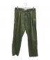 WTAPS（ダブルタップス）の古着「タックパンツ」｜カーキ