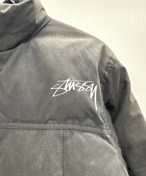 stussy（ステューシー）stussy (ステューシー) ダウンジャケット ブラック サイズ:Sの古着・服飾アイテム