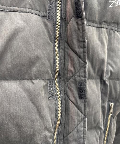 stussy（ステューシー）stussy (ステューシー) ダウンジャケット ブラック サイズ:Sの古着・服飾アイテム