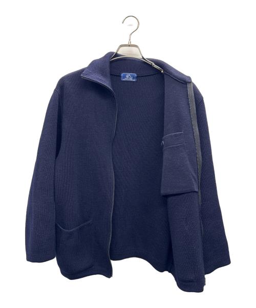 SAINT JAMES（セントジェームス）SAINT JAMES (セントジェームス) ドライバーズニット ネイビー サイズ:FREEの古着・服飾アイテム