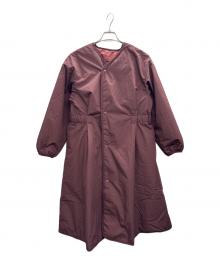 nanamica（ナナミカ）の古着「ダウンドレス ロングコート」｜レッド