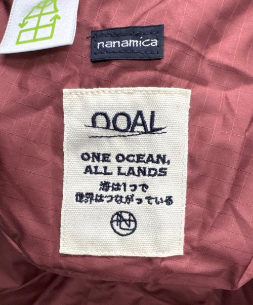 nanamica（ナナミカ）nanamica (ナナミカ) ダウンドレス ロングコート レッド 未使用品の古着・服飾アイテム