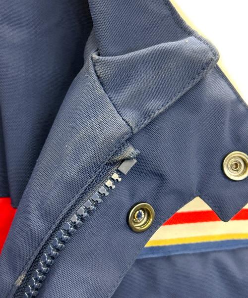 PORSCHE（ポルシェ）PORSCHE (ポルシェ) レーシングジャケット ブルー×ホワイト サイズ:Mの古着・服飾アイテム