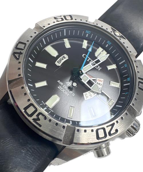 CITIZEN（シチズン）CITIZEN (シチズン) ダイバーズウォッチ ブラックの古着・服飾アイテム