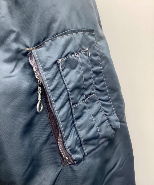 OUTERWEAR（アウターウェア）Outerwear (アウターウェア) B-15D型 ボンバージャケット 50s ネイビー サイズ:ーの古着・服飾アイテム