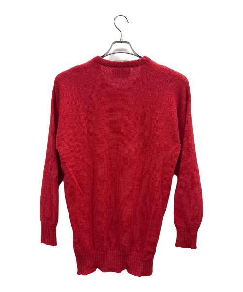 ALAN PAINE（アランペイン）ALAN PAINE (アランペイン) アルパカニット レッド サイズ:44の古着・服飾アイテム