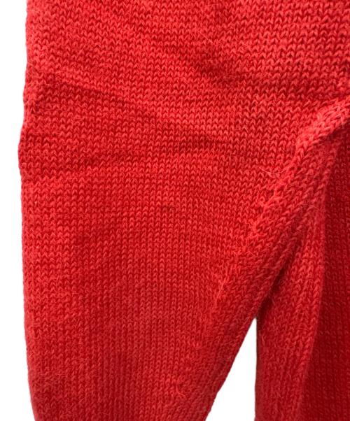 ALAN PAINE（アランペイン）ALAN PAINE (アランペイン) アルパカニット レッド サイズ:44の古着・服飾アイテム