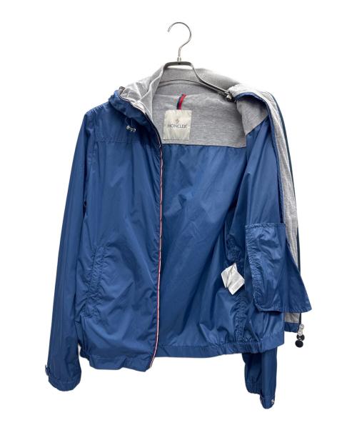 MONCLER（モンクレール）MONCLER (モンクレール) ナイロンジャケット ブルー サイズ:1の古着・服飾アイテム
