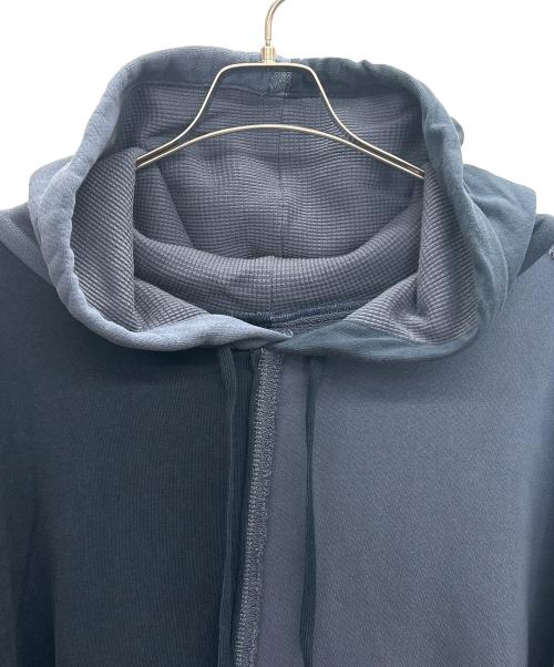 GREG LAUREN（グレッグローレン）GREG LAUREN (グレッグローレン) ドッキングパーカー ネイビー サイズ:4の古着・服飾アイテム