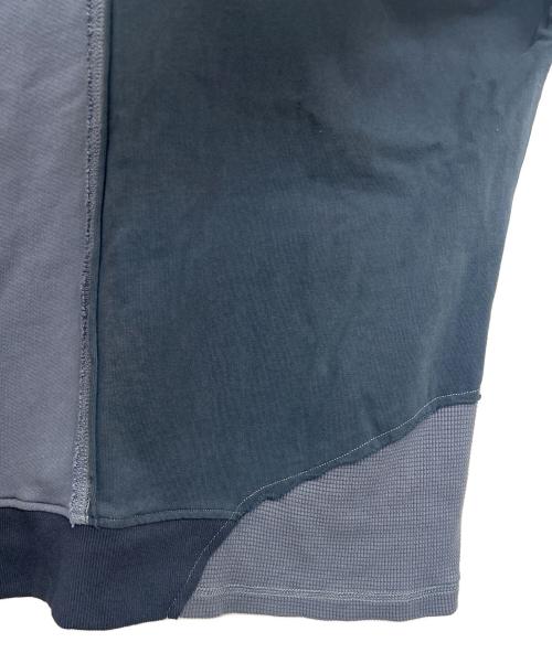 GREG LAUREN（グレッグローレン）GREG LAUREN (グレッグローレン) ドッキングパーカー ネイビー サイズ:4の古着・服飾アイテム