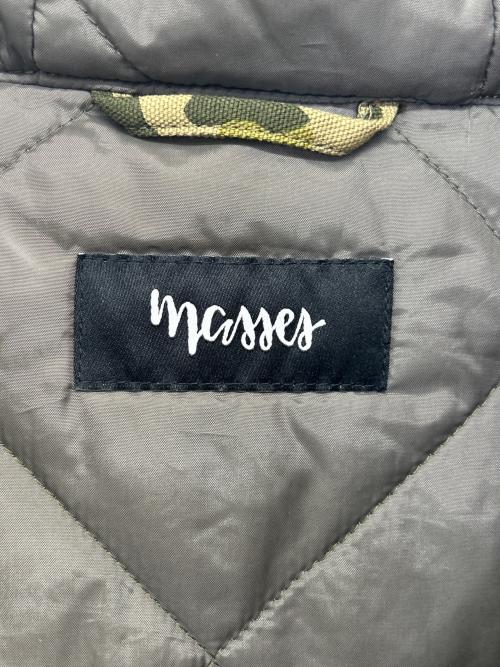 MASSES（マシス）MASSES (マシス) 中綿パーカー グリーン サイズ:Mの古着・服飾アイテム