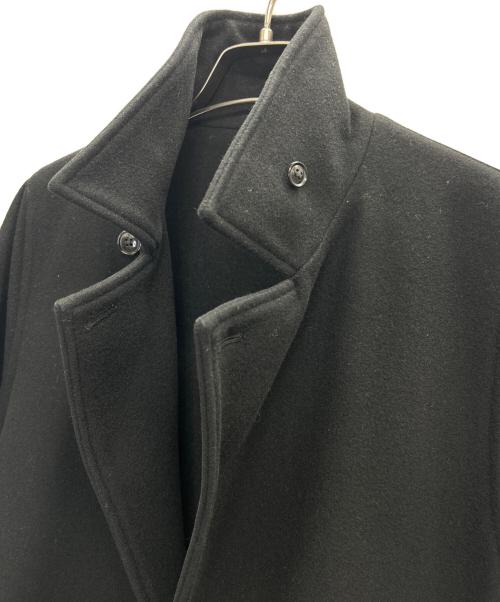 HYKE（ハイク）HYKE (ハイク) ウールリバーコート ブラック サイズ:1の古着・服飾アイテム