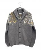 GRAN SASSOグランサッソ）の古着「ニットカーディガン」｜グレー