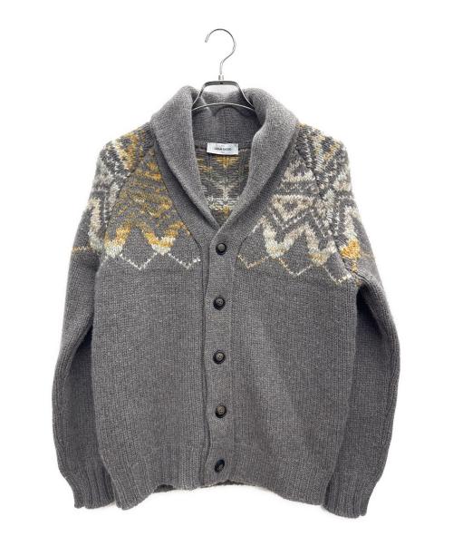 GRAN SASSO（グランサッソ）GRAN SASSO (グランサッソ) ニットカーディガン グレー サイズ:48の古着・服飾アイテム