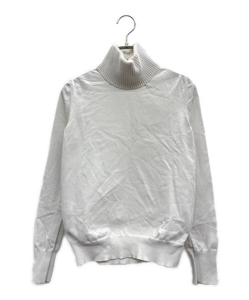 LOUIS VUITTON（ルイ ヴィトン）LOUIS VUITTON (ルイ ヴィトン) タートルネックニット ホワイト サイズ:XSの古着・服飾アイテム