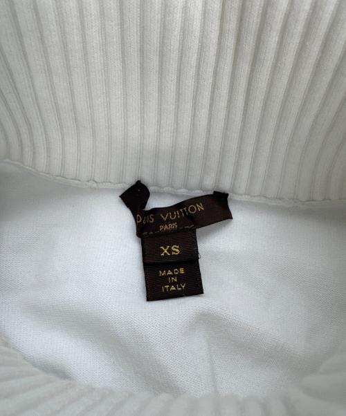 LOUIS VUITTON（ルイ ヴィトン）LOUIS VUITTON (ルイ ヴィトン) タートルネックニット ホワイト サイズ:XSの古着・服飾アイテム