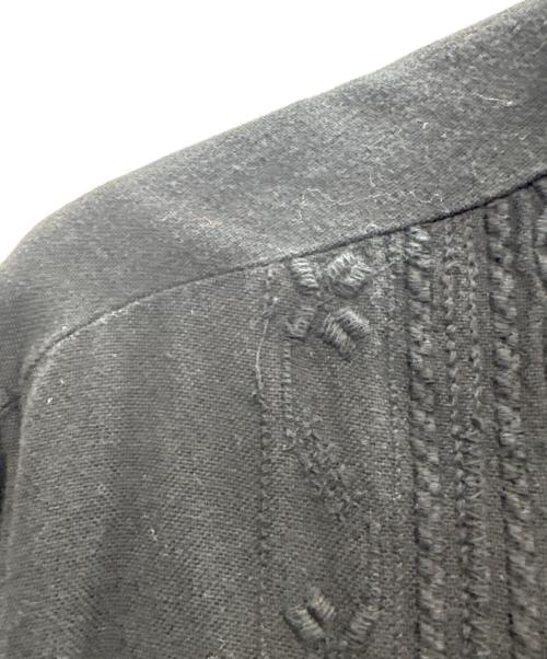 SUPREME（シュプリーム）SUPREME (シュプリーム) Embroidered S/S Shirt ブラック サイズ:Lの古着・服飾アイテム