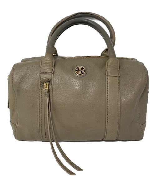 TORY BURCH（トリーバーチ）TORY BURCH (トリーバーチ) ミニボストンバッグ ベージュの古着・服飾アイテム