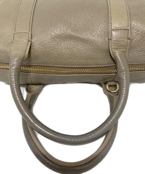 TORY BURCH（トリーバーチ）TORY BURCH (トリーバーチ) ミニボストンバッグ ベージュの古着・服飾アイテム