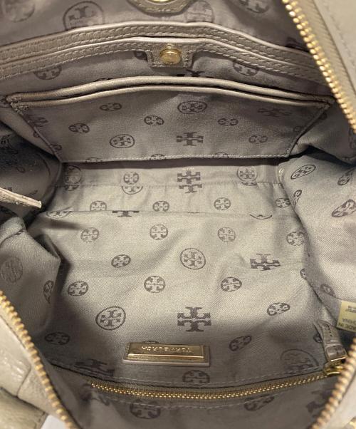 TORY BURCH（トリーバーチ）TORY BURCH (トリーバーチ) ミニボストンバッグ ベージュの古着・服飾アイテム