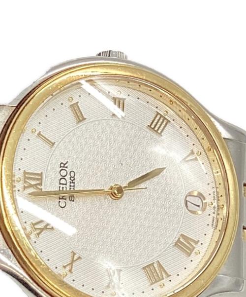 SEIKO（セイコー）SEIKO (セイコー) クレドール ホワイトの古着・服飾アイテム