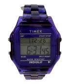 Needles×TIMEX×BEAMS BOYニードルズ×タイメックス×ビームスボーイ）の古着「腕時計」｜パープル