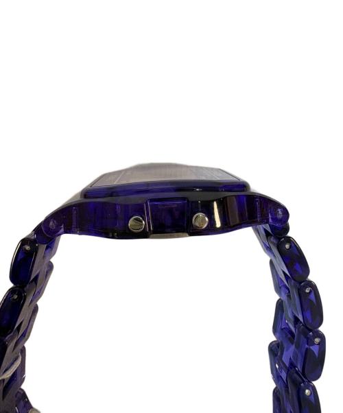 Needles（ニードルズ）Needles (ニードルズ) TIMEX (タイメックス) BEAMS BOY (ビームスボーイ) 腕時計 パープルの古着・服飾アイテム