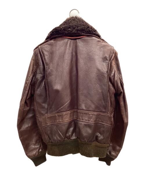 Schott（ショット）Schott (ショット) A2 フライトジャケット ブラウン サイズ:36の古着・服飾アイテム