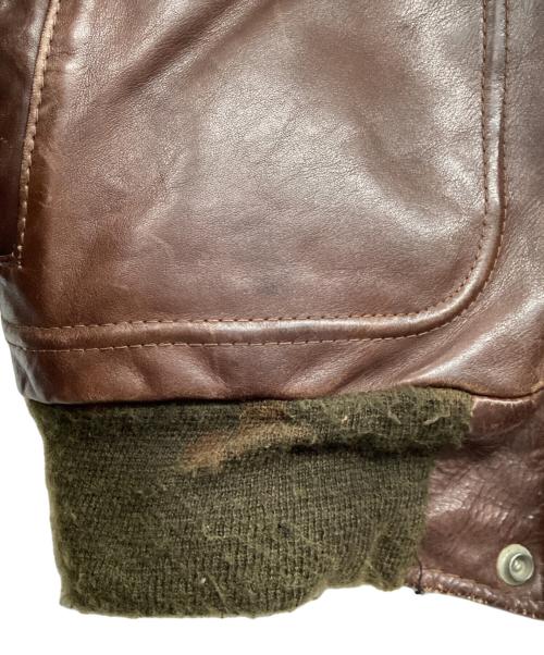 Schott（ショット）Schott (ショット) A2 フライトジャケット ブラウン サイズ:36の古着・服飾アイテム