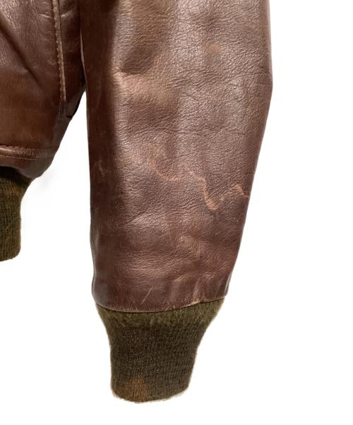 Schott（ショット）Schott (ショット) A2 フライトジャケット ブラウン サイズ:36の古着・服飾アイテム