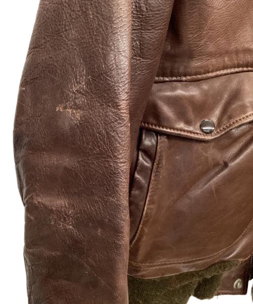 Schott（ショット）Schott (ショット) A2 フライトジャケット ブラウン サイズ:36の古着・服飾アイテム