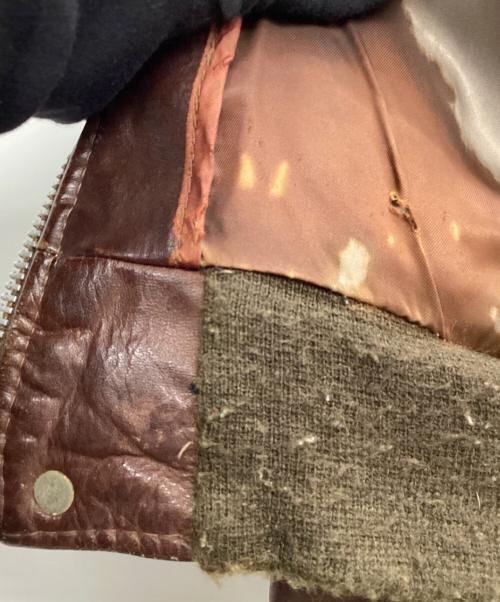 Schott（ショット）Schott (ショット) A2 フライトジャケット ブラウン サイズ:36の古着・服飾アイテム