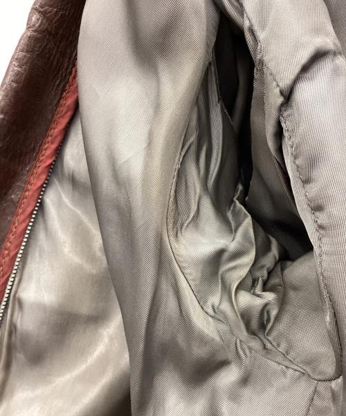 Schott（ショット）Schott (ショット) A2 フライトジャケット ブラウン サイズ:36の古着・服飾アイテム