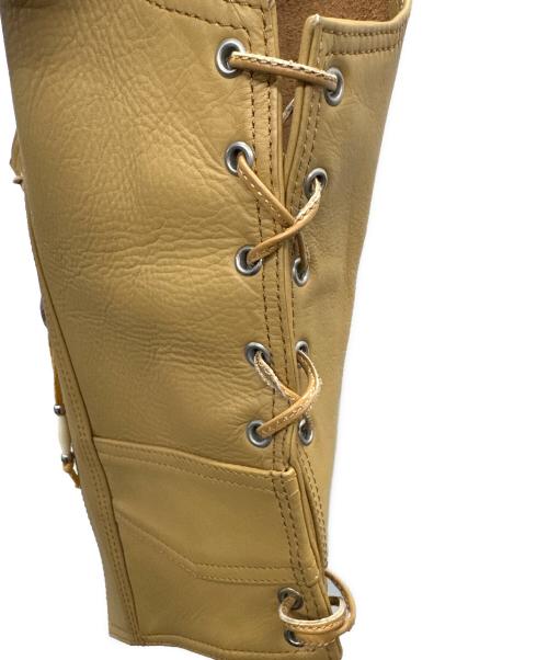 HEAVY（ヘビー）HEAVY (ヘビー) レザーベスト ベージュ サイズ:36の古着・服飾アイテム