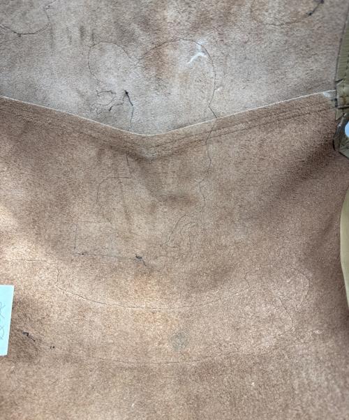 HEAVY（ヘビー）HEAVY (ヘビー) レザーベスト ベージュ サイズ:36の古着・服飾アイテム