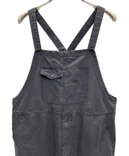 THE NORTHFACE PURPLELABEL（ザ・ノースフェイス パープルレーベル）THE NORTHFACE PURPLELABEL (ザ・ノースフェイス パープルレーベル) オーバーオール Indigo Mountain Wind Overalls ブラック サイズ:36の古着・服飾アイテム