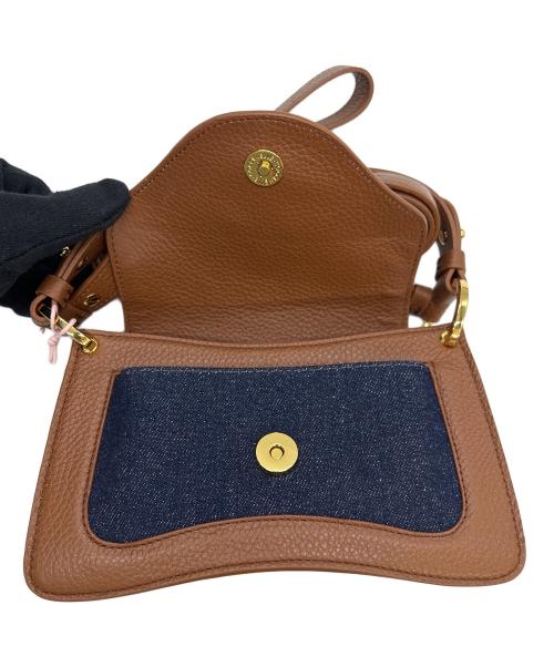 COCCINELLE（コチネレ）COCCINELLE (コチネレ) 2WAYバッグ C-Me 未使用品 ブラウン×ブルー 未使用品の古着・服飾アイテム