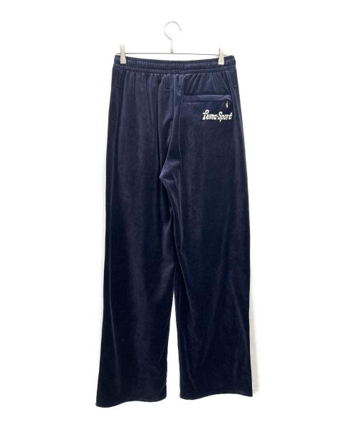PUMA（プーマ）PUMA (プーマ) masu (エムエーエスユー) トラックパンツ T7 WIDE TRACK PANTS 未使用品 ネイビー サイズ:XLの古着・服飾アイテム