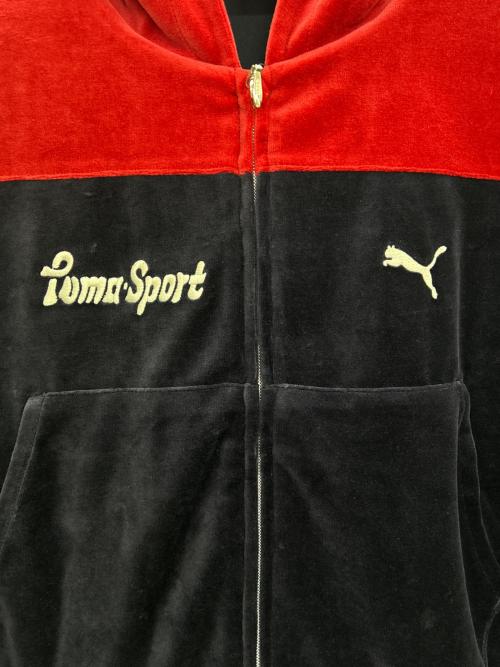 PUMA（プーマ）PUMA (プーマ) masu (エムエーエスユー) ショートトラックジャケット 未使用品 ネイビー サイズ:XLの古着・服飾アイテム