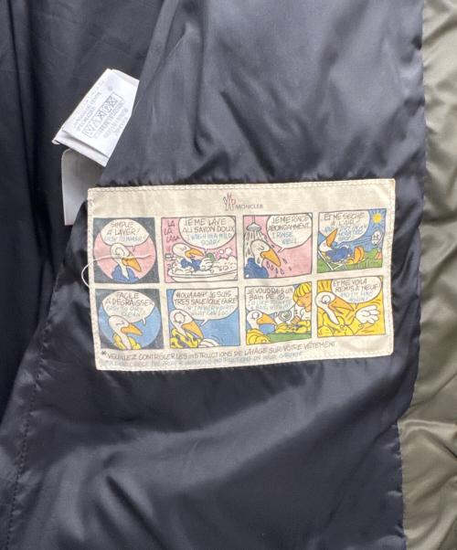 MONCLER（モンクレール）MONCLER (モンクレール) ダウンコート カーキ サイズ:00の古着・服飾アイテム