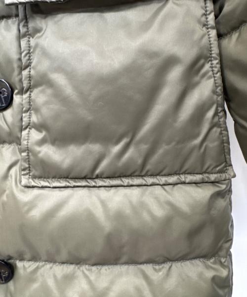 MONCLER（モンクレール）MONCLER (モンクレール) ダウンコート カーキ サイズ:00の古着・服飾アイテム