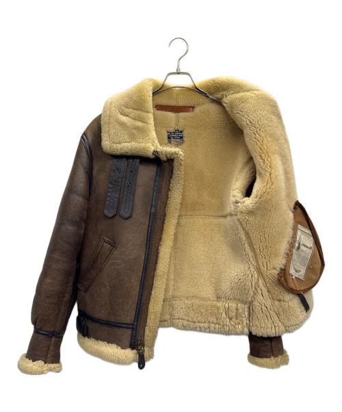 AVIREX（アヴィレックス）AVIREX (アヴィレックス) B-3ジャケット ブラウン サイズ:34の古着・服飾アイテム