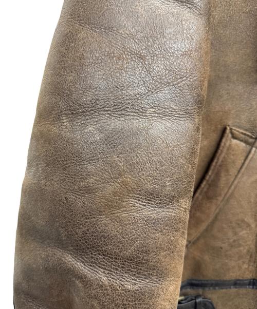 AVIREX（アヴィレックス）AVIREX (アヴィレックス) B-3ジャケット ブラウン サイズ:34の古着・服飾アイテム