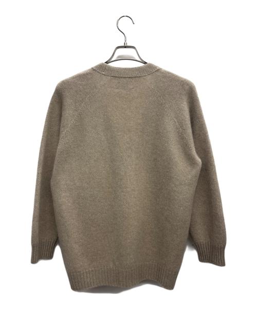 cucumu（ククム）cucumu (ククム) モヘアカーディガン ベージュ サイズ:Mの古着・服飾アイテム