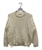 oldderby Knitwearオールドダービーニットウェア）の古着「厚手ニット」｜ベージュ